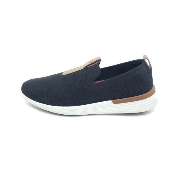 Wolf & Shepherd SwiftKnit Loafers Black Brown Slip On Mens Size 13 - Picture 1 of 9